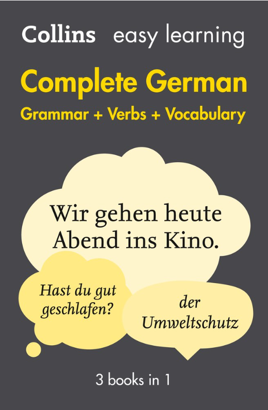 Complete German Grammar + Verbs + Vocabulary