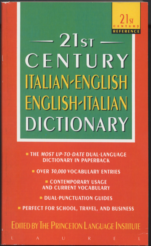 21st Century Italian - English Dictionary