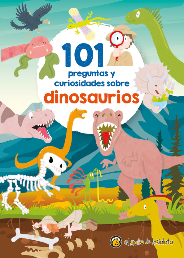101 Preguntas Y Curiosidades Sobre Dinosaurios (Guadal)