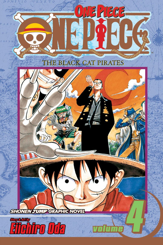 (East Blue) One Piece vol 4 The Black Cat Pirates