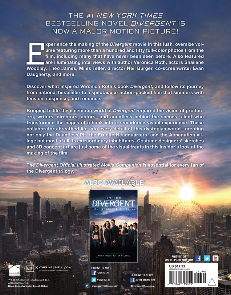 Divergent Official Illustrated Movie Companion (Divergent Series) - D'Autores
