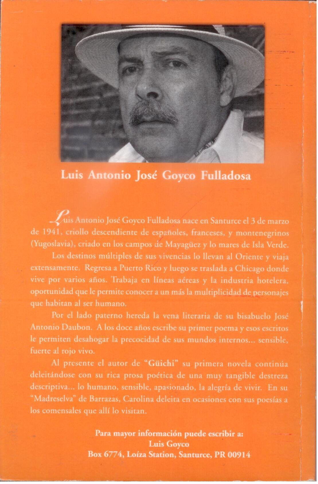 Güichi / Luis Antonio Goyco Fulladosa - D'Autores