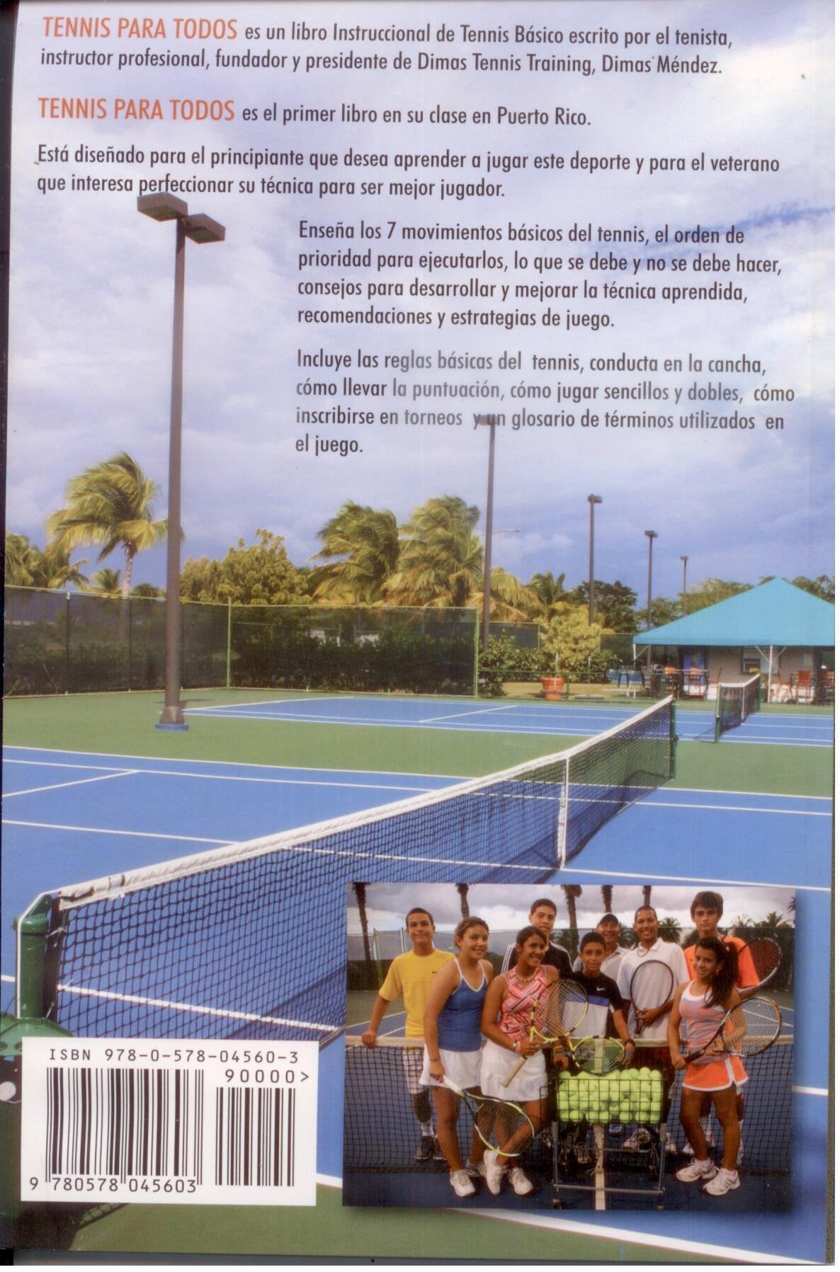Tennis para todos - Dimas Tennis Training - D'Autores