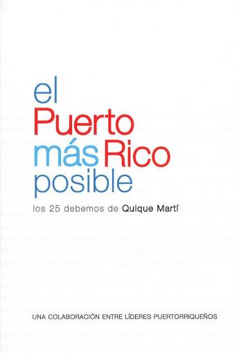 El Puerto más Rico posible: Los 25 debemos de Quique Martí - D'Autores
